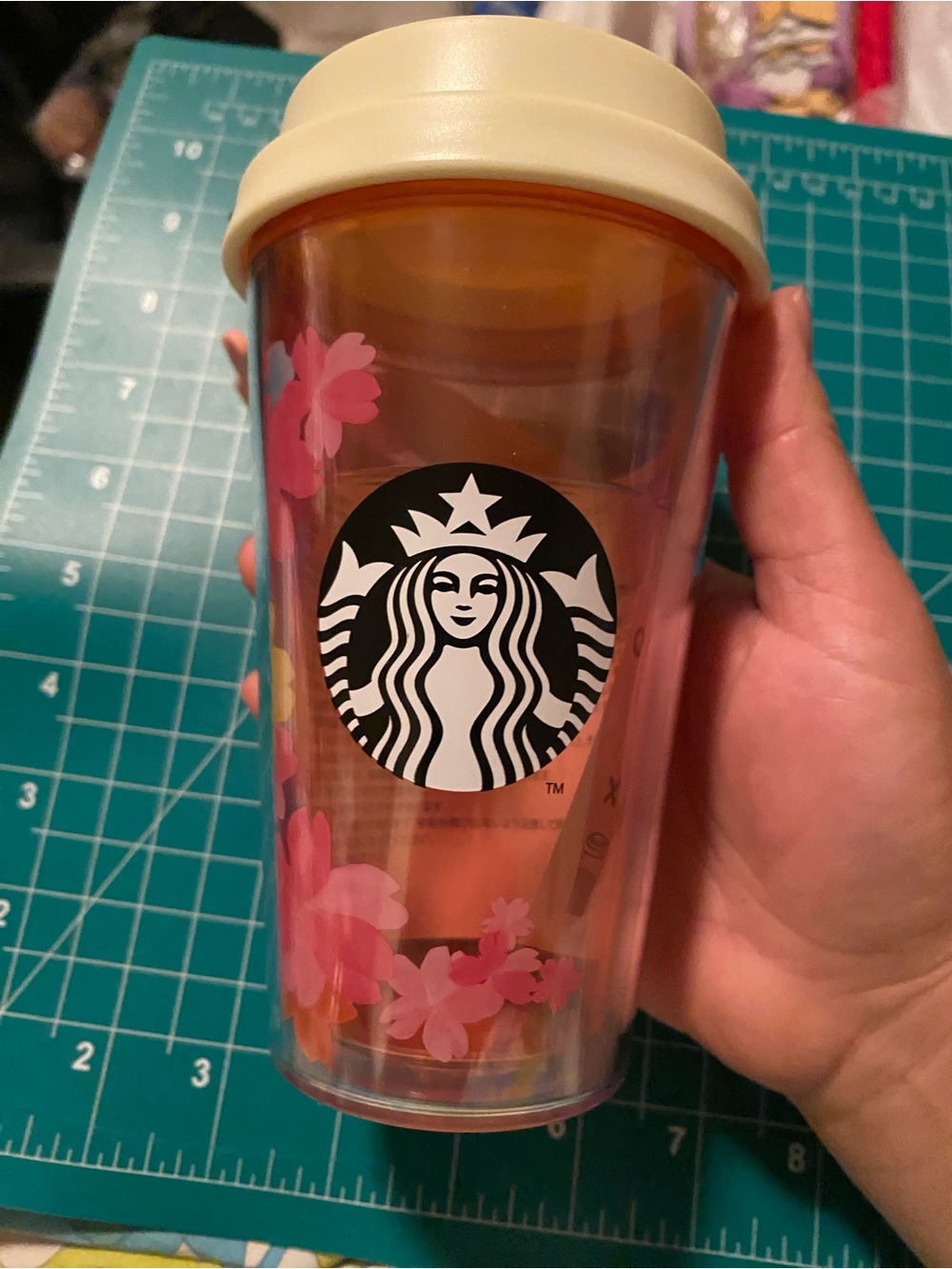 NWT Starbucks Japan 2019 Sakura Series Charm Tumbler Vivid Pink (12oz)